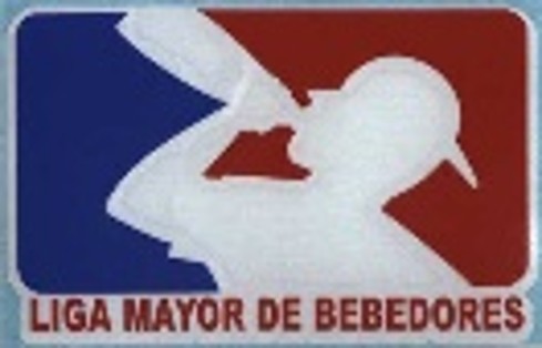 CALCOMANIA GRANDE LIGA MAYOR DE BEBEDORES