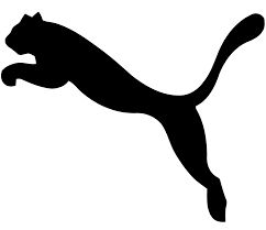 CALCOMANIA GRANDE PUMA NEGRO