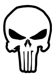 CALCOMANIA GRANDE PUNISHER