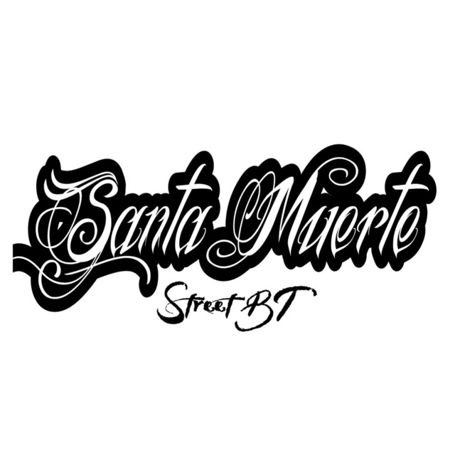 CALCOMANIA GRANDE SANTISIMA MUERTE