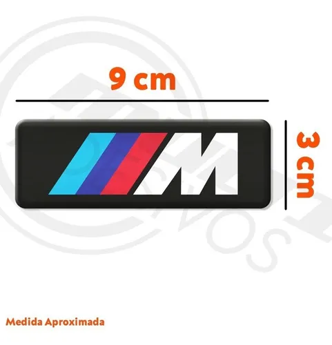CALCOMANIA MEDIANA ACRILICO BMW