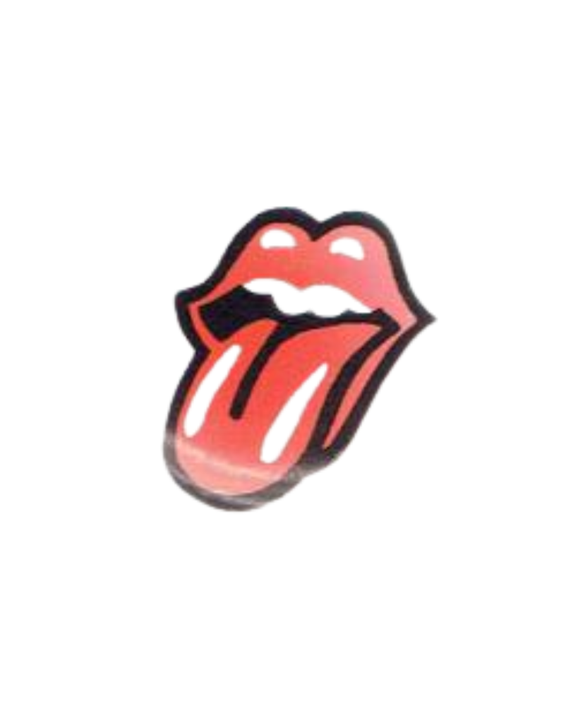CALCOMANIA MEDIANA ACRILICO LENGUA ROLLING STONE