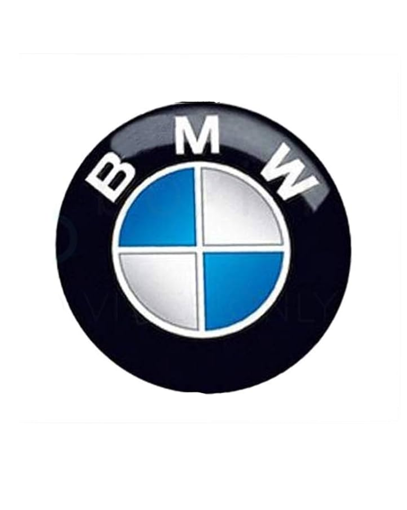 CALCOMANIA MEDIANA VINIL BMW AZUL