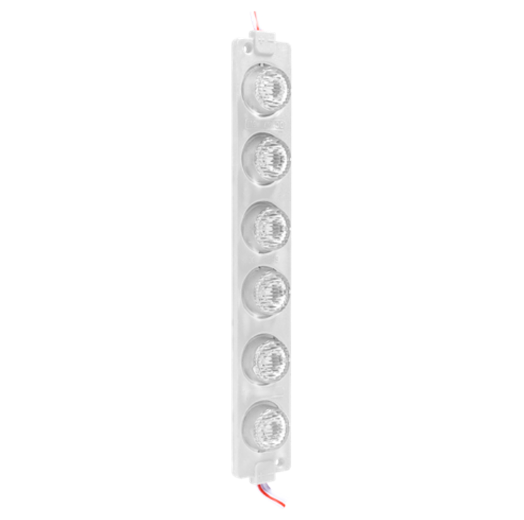 TIRA DE 20PZ MODULO LED LATERAL DE 6 LUCES BLANCO