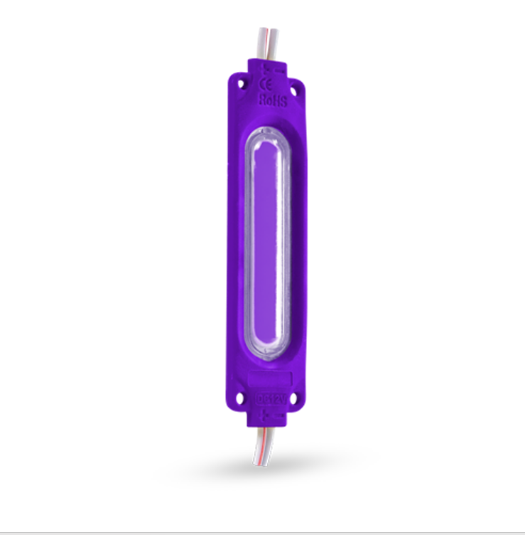 TIRA DE MODULO LED COB PLASMA 6 LUCES ENCAPSULADO MORADO