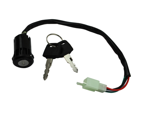 INTERRUPTOR ENCENDIDO CON LLAVE SET ITALIKA FT 125 CLASICA (12-16) 12V
