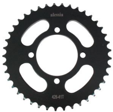 SPROCKET TRASERO 41T CON BIRLOS 150-SZ 16-18 / 150-Z 14-20 / 200-Z 19-20