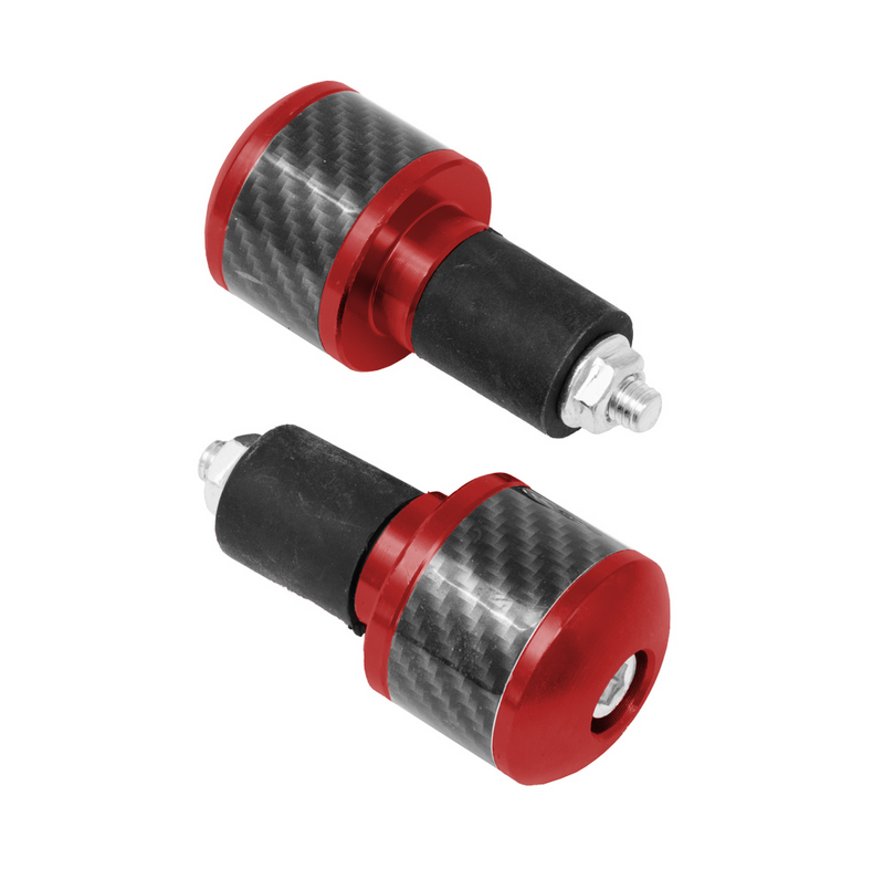 CONTRAPESO R-4002 CFIBRA DE CARBON ROJO'