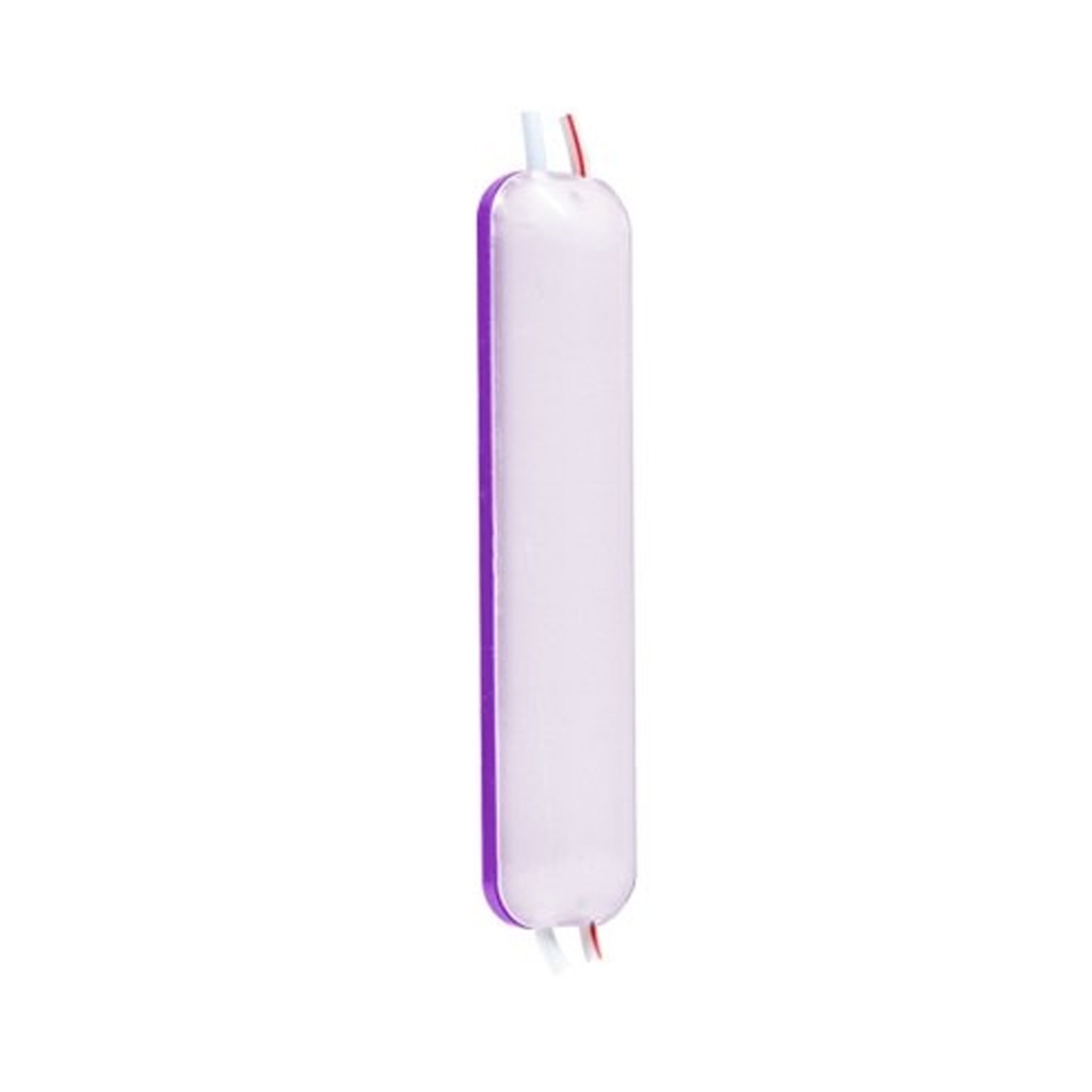 TIRA DE MODULO LED ENCAPSULADO 9 LUCES  (MORADO)