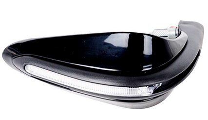JUEGO PROTECTOR DE MANOS CON LED UNIVERSAL IR-0201 NEGRO