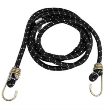 LIGA  ELASTICA NEGRA (ESLINGA) 200 cm Exterior: 100% polipropileno Interior: 100% elastano