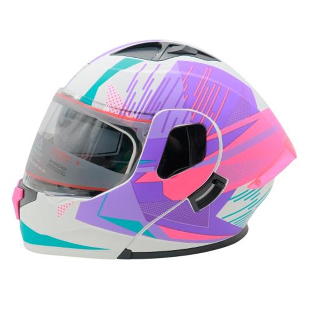 CASCO ABATIBLE R7 RACING DYNATOS HEBE DOBLE MICA DOT XL