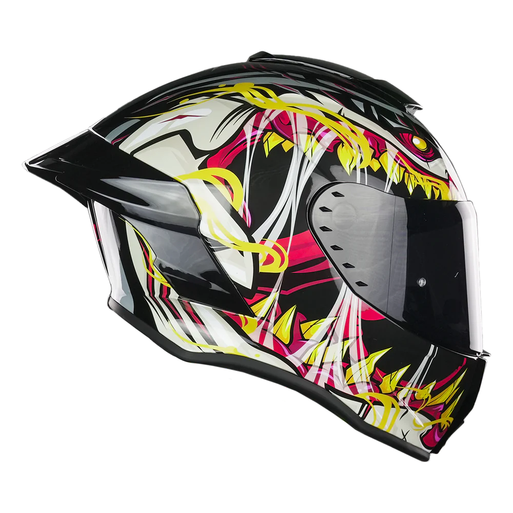 CASCO BUSTER SKUALO NEGRO XL KOV