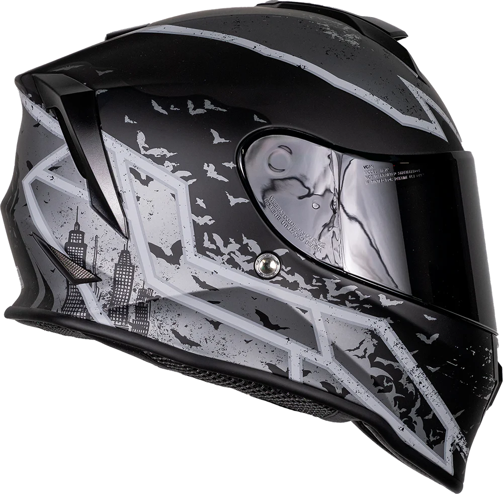 DC CASCO KROON BATMAN GRIS XL