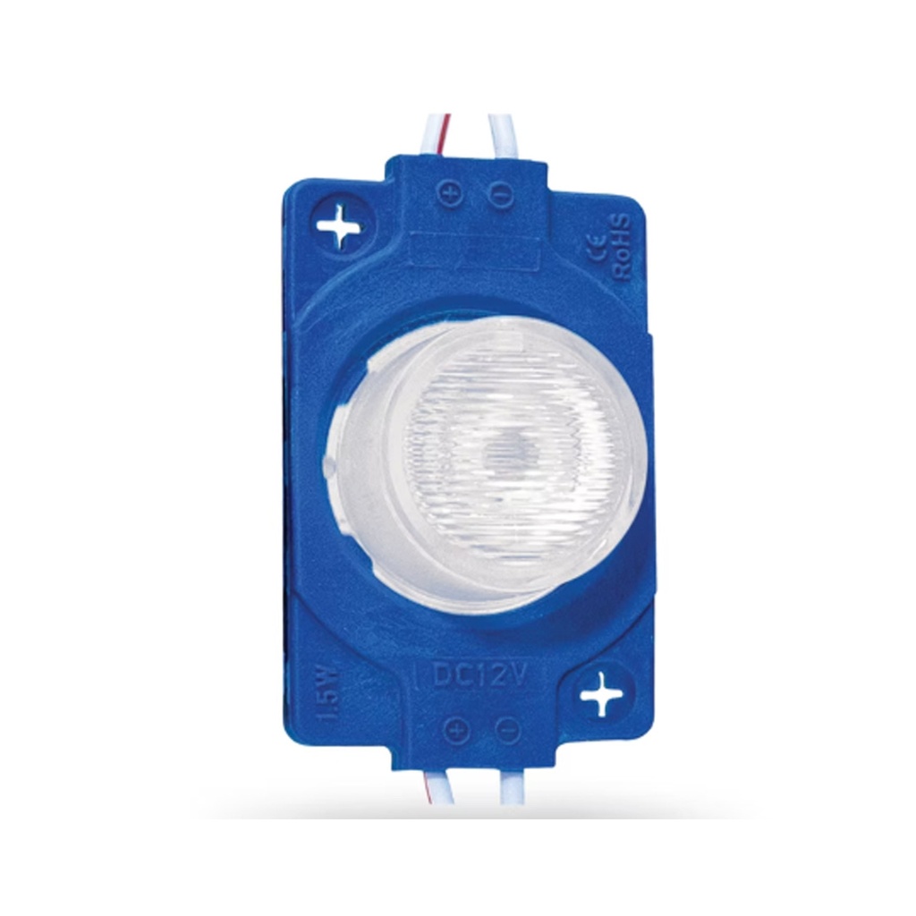 [RS-MOD-4001BU] TIRA DE MODULO LED TIPO SOMBRERO 1 LUZ (AZUL)