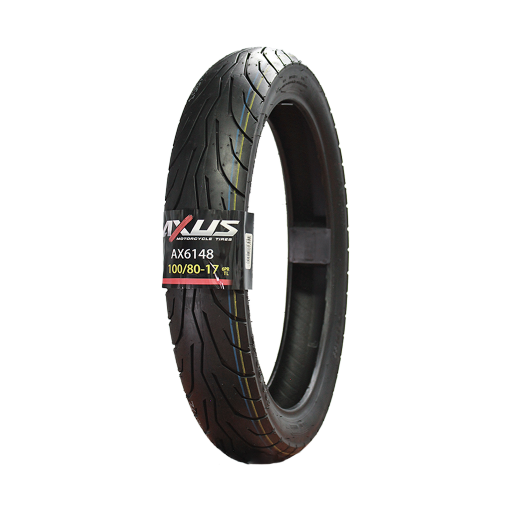 [LA1A-4009-22] Llanta AXUS 100/80-17 AX6148 6PR TL