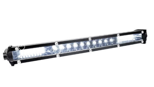 BARRA LED  LUZ BLANCA CON ESTROBO 10 PULGADAS