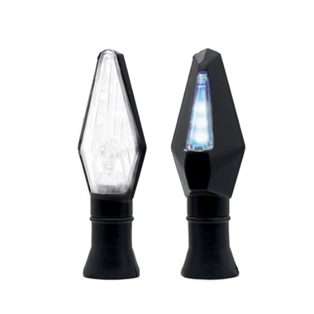 [OK-DIR-A018] DIRECCIONAL LED DUO TIPO ROMBO BLANCO UNIVERSAL
