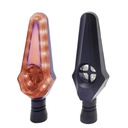 DIRECCIONAL LED SECUENCIAL TIPO HELICE AMAR-ROJO UNIVERSAL
