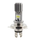 FOCO DE FARO PLATA LED PREMIUM H4 BLANCO