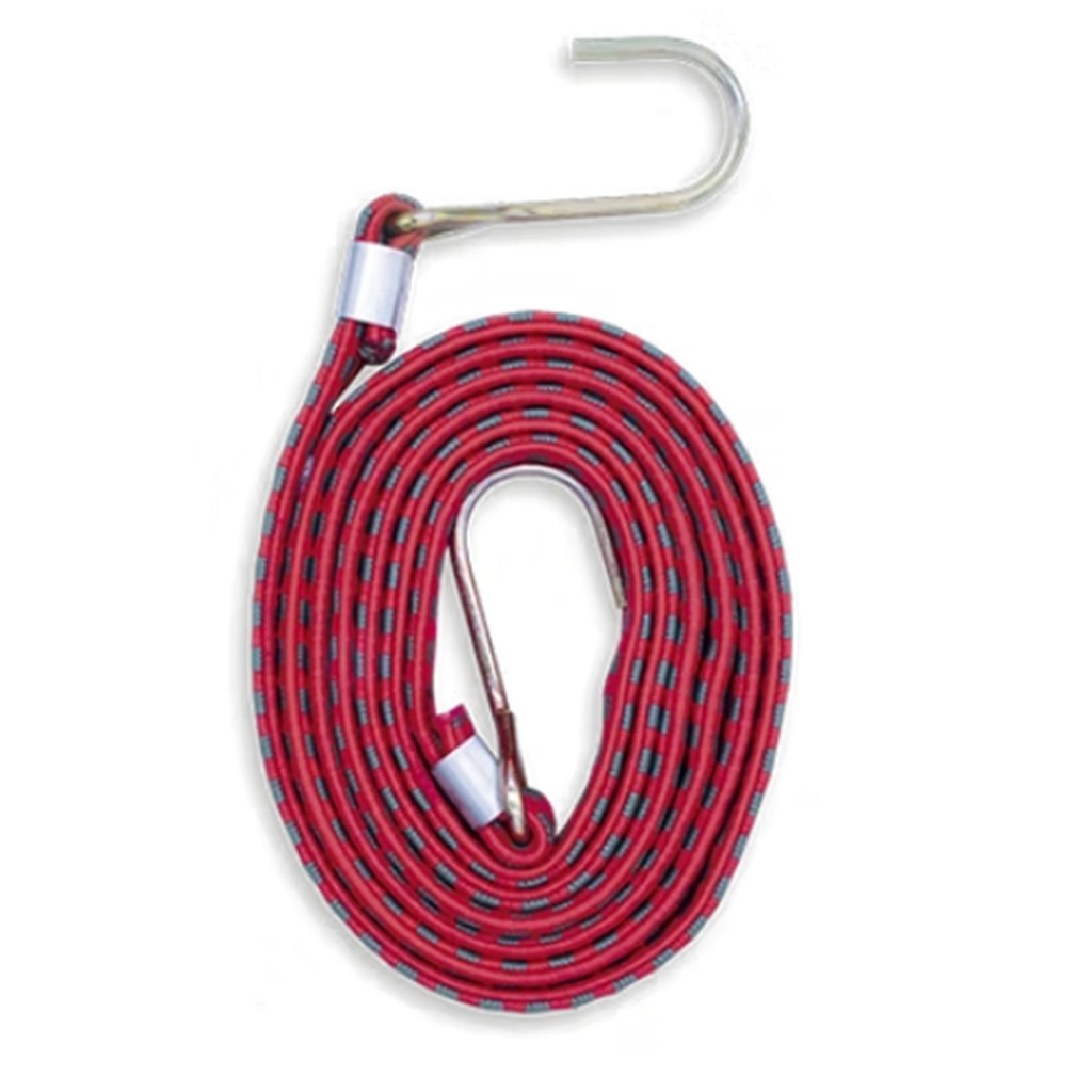 [OK-LIG-01PR] LIGA SUJETADORA PLANA DE 2 METROS COLOR ROJO