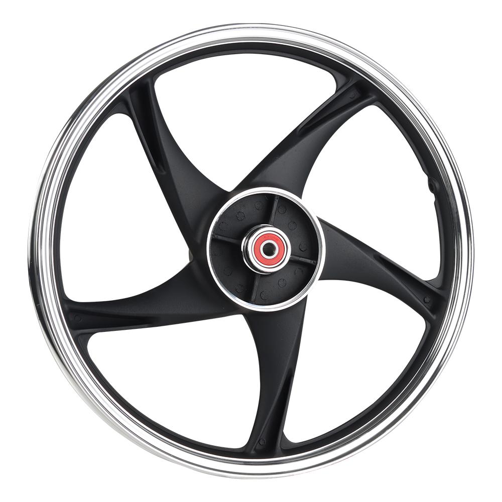 [1512-1128] RIM PROMOTO TRASERO NEGRO MATE ITALIKA AR110/AT/RT/XT(17X1.60)(TT)