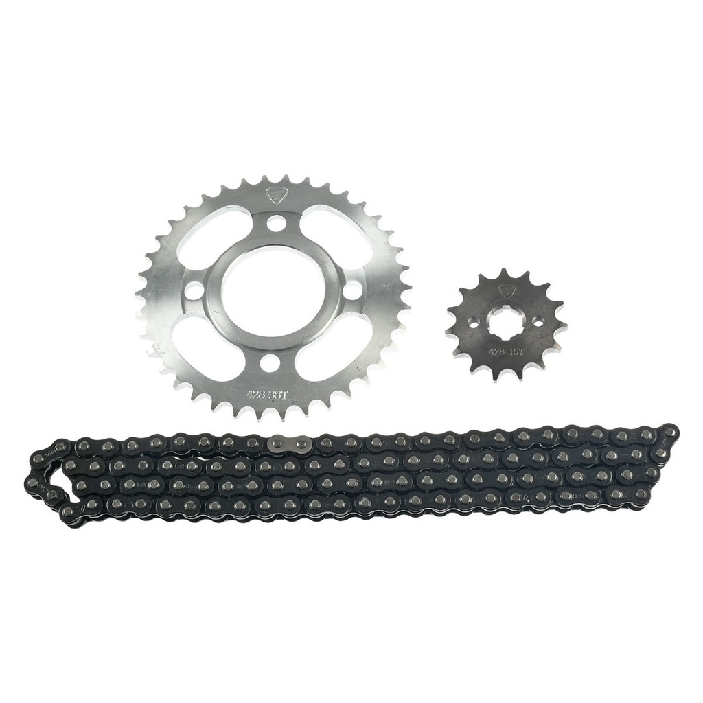 KIT SPROCKET FT150 GRAFITO