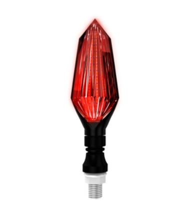 DIRECCIONAL DELANTERA/TRASERA PISCA-PAU SECUENCIAL CON LUZ CUARTO ROJO LED SET 12V