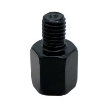 JUEGO DE ADAPTADORES PARA ESPEJO DE CUERDA IZQ 8mm A 10mm CUERDA INVERSA Y DER 10mm A 8mm CUERDA INVERSA