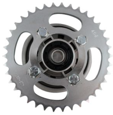 [SPR-022] SPROCKET COMPLETO 38 DIENTES PASO 428 RT-200  15-16 / RT-200 GP 17 -19 