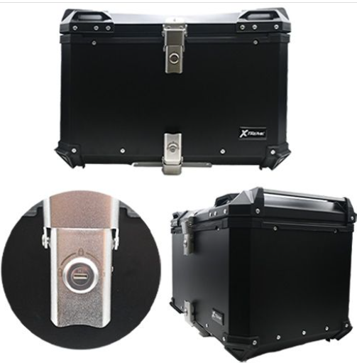 CAJA PORTA-EQUIPAJE MOTONETA Y MOTOS DE TRABAJO / CAPACIDAD 80L UNIVERSAL