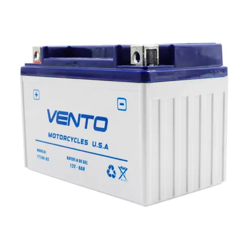 BATERIA VENTO GEL YTX9A-BS + ,-