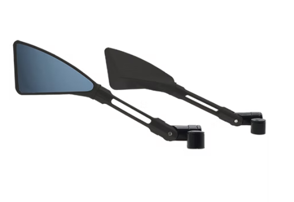 ESPEJO DEPORTIVO CON VIDRIO AZUL TIPO REBANADA UNIVERSAL  (DORADO)