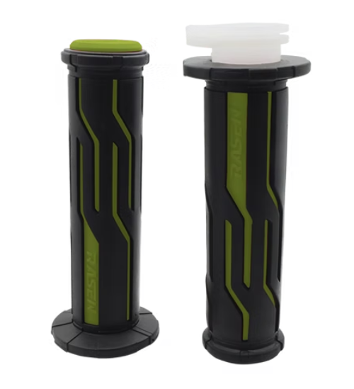 PUÑO DE CAUCHO TIPO SURCOS (VERDE CLARO)