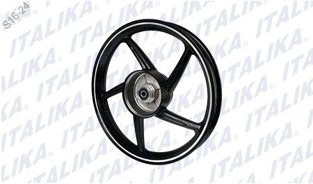 [F15030344] RIN TRAS NEGRO FILO PLATA 17X1.85 125Z