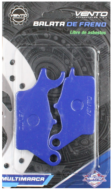 Juego de Balata de Freno Vento Crossmax 250 2020,Crossmax 250 2022,Crossmax 250 2023,Crossmax 250 2024,Crossmax 300 2024,Crossmax Pro 250 2020,Crossmax Pro 250 2022,Crossmax Pro 250 2023,Stark 250 2022, GTS300 2023