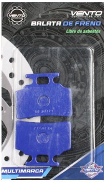 Juego de Balata de Freno Vento Atom 150 2020,Atom 150 2022,Atom 150 2024