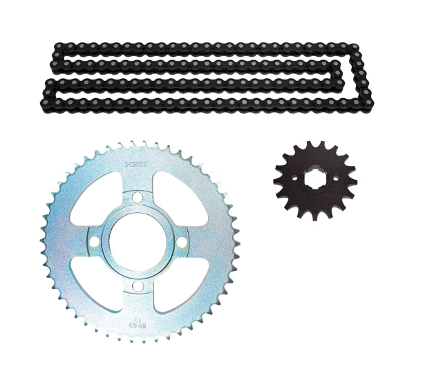 KIT DE SPROCKET CROSSMAX DUAL 250(20-21) SPROCKET TRASERO 50T,PIÑON 17T,PASO DE LA CADENA 428H,N° DE ESLABONES 132L