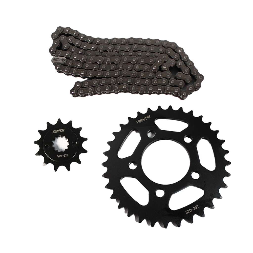 [VG15100001] KIT DE SPROCKET  CORONA  33T / PIÑON 13T CADENA REFORZADA NEGRA 520HD-120 SCREAMER 300 2026 - SCREAMER SPORTIVO 300 2026 - STORM 2.0 300 2026 - THUNDERSTAR S 300 2026 - CARRERA 300 2025 - ROCKETMAN 300 2025 - SCREAMER 300 2025 - SCREAMER SPORTIVO 300 2025 - STORM 300 2025 - STORM 2.0 300 2025 - THUNDERSTAR 300 2025 - TORNADO 300 2025 - CARRERA 300 2024 - ROCKETMAN 300 2024 - SCREAMER 300 2024 - SCREAMER SPORTIVO 250 2024 - SCREAMER SPORTIVO 300 2024 - STORM 250 2024 - STORM 300 2024 - THUNDERSTAR 300 2024 - TORNADO 300 2024