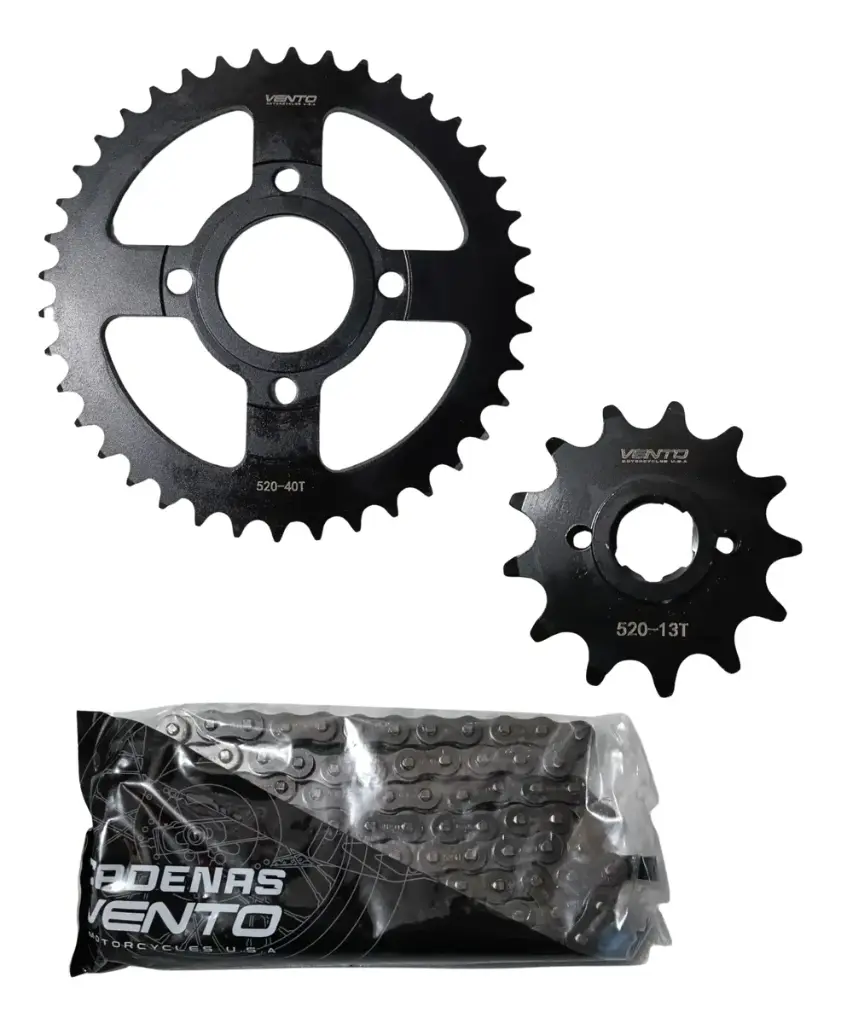 [VG15100003] KIT DE SPROCKET   CORONA  40T / PIÑON 13T CADENA REFORZADA NEGRA 520H-104 CROSSMAX 300 - 2024 > 2025 > 2026
CROSSMAX RALLY TRX - 2025 > 2026
