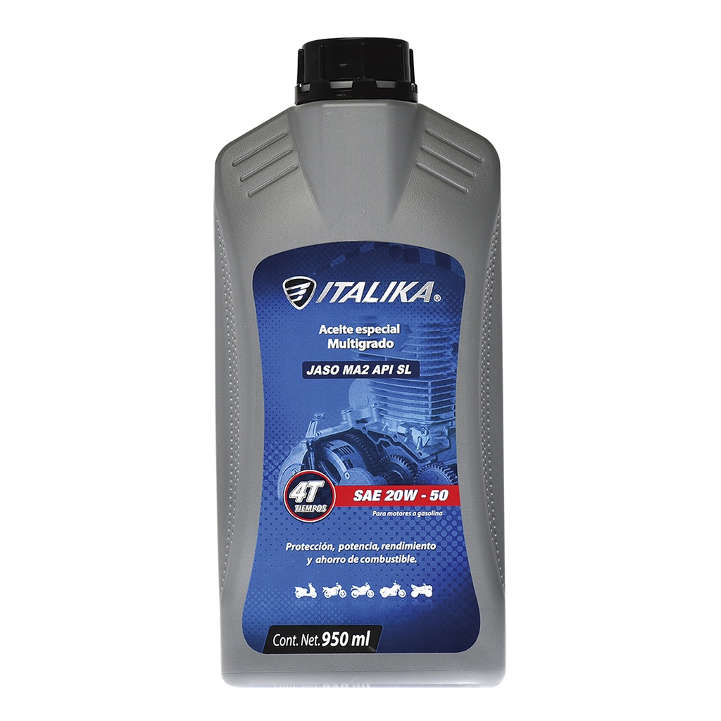 [ACE-ITA2] ACEITE MULTIGRADO 4 TIEMPOS SAE 20W50