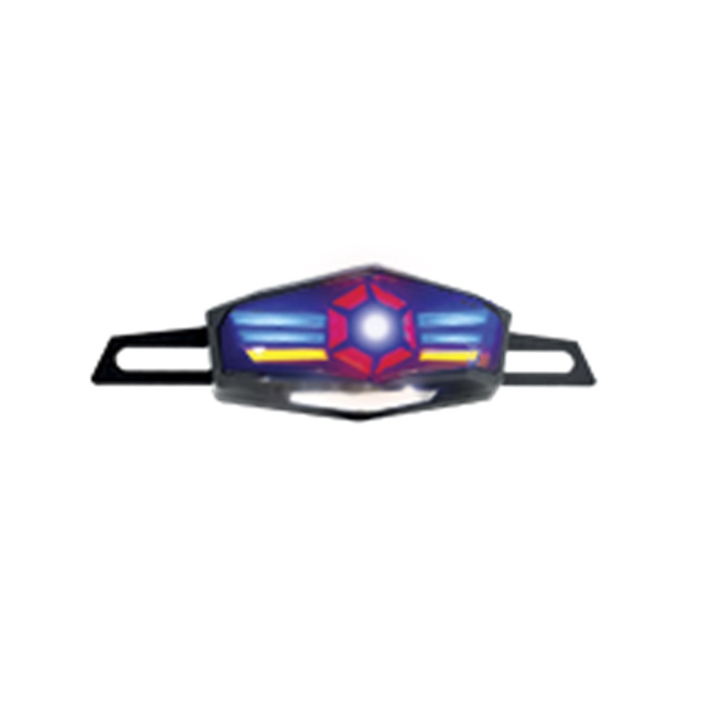 CALAVERA STOP NEON PREMIUM (AMARILLO-AZUL)