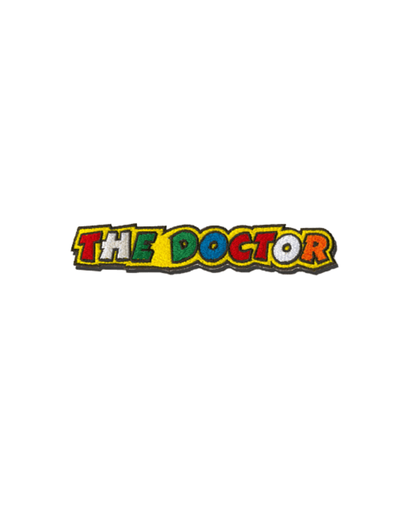CALCOMANIA LETRAS THE DOCTOR COLORES