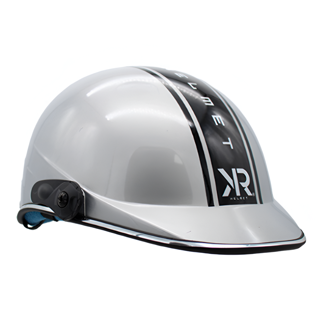 CASCO CACHUCHA ADULTO SILVER RACING TALLA M