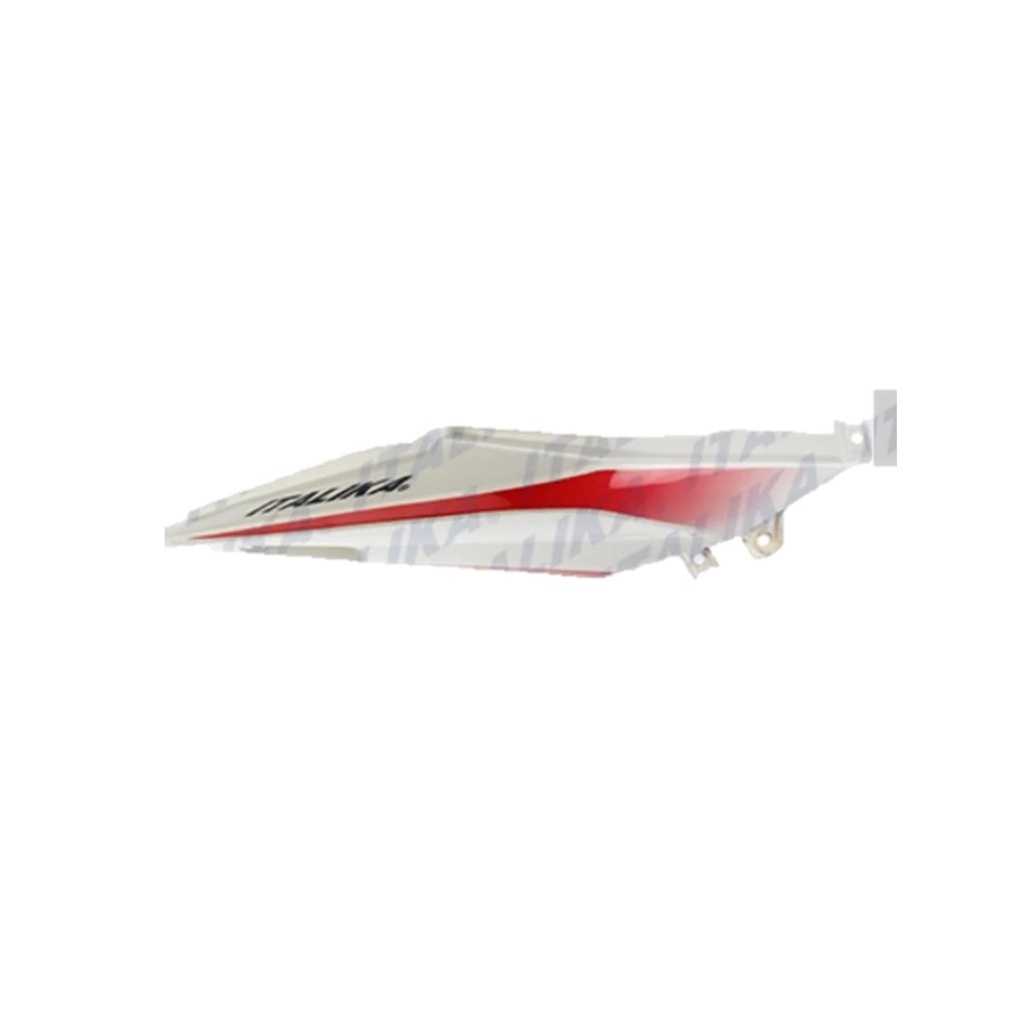 [F13011697] CUBIERTA COLA DER BLANCO ROJO VORT-X 200