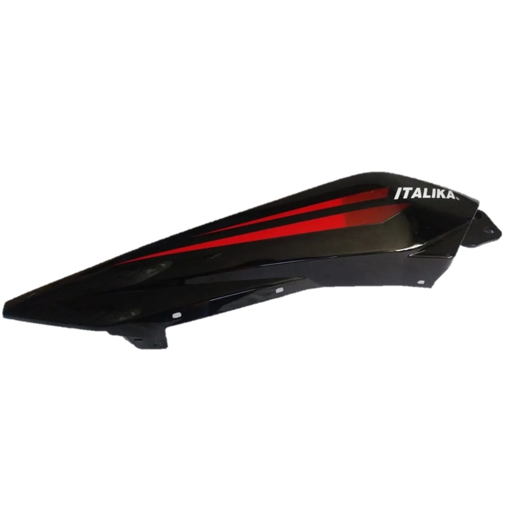 CUBIERTA COLA DER NEGRO ROJO FT250 TS 2017