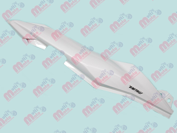 [F13011991] CUBIERTA COLA IZQ BLANCO 125FL