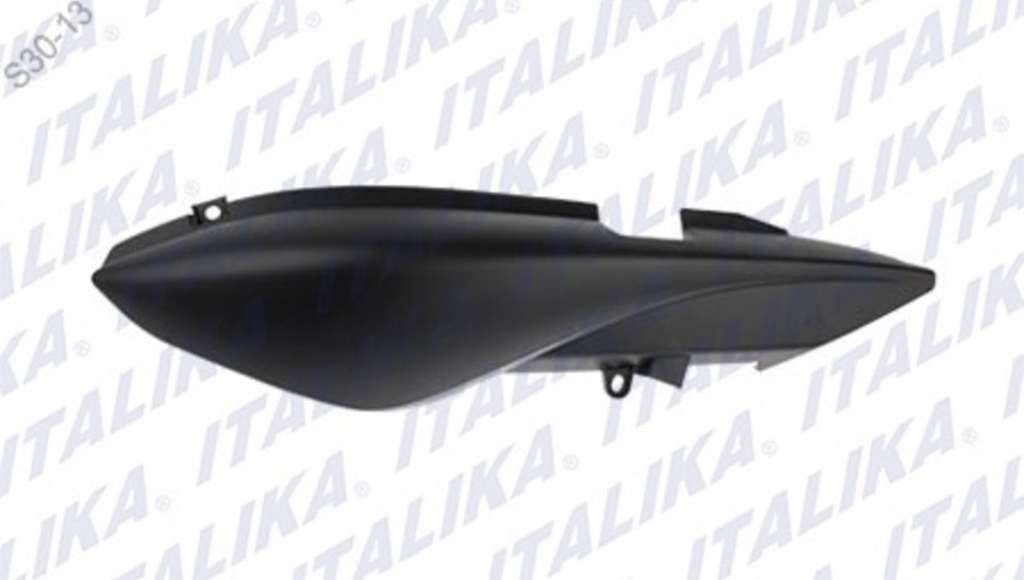 CUBIERTA COLA IZQ NEGRA MATE FT180