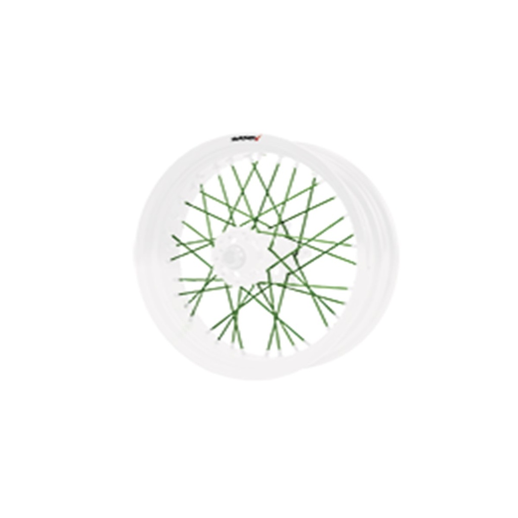 [RS-CRA-11002GN] CUBIERTA DE RAYOS DE 185MM 36 PIEZAS COLOR VERDE