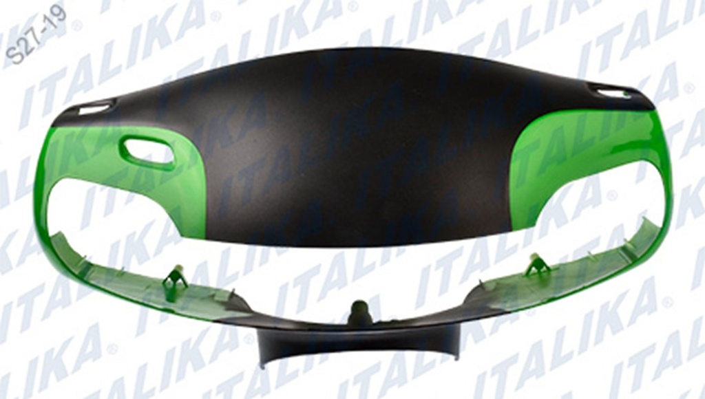 [F13012113] CUBIERTA FR MANUBRIO NEGRO VERDE DS125